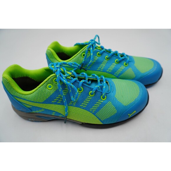 Puma Safety Celerity Knit Blue/Green WNS Steel Toe Work Sneaker Women\'s Size 9 main image 5